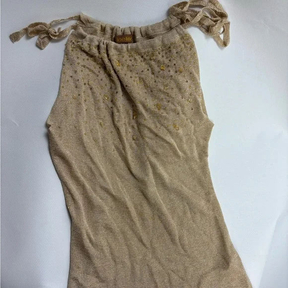 gold sequin top - Picture 5 of 6